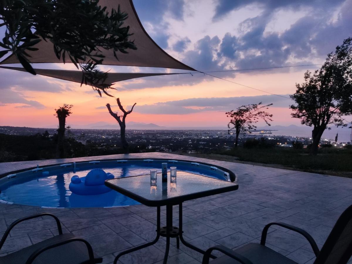 Appartamento Yiorgos, Amazing Sunset View House Psalidi  Esterno foto