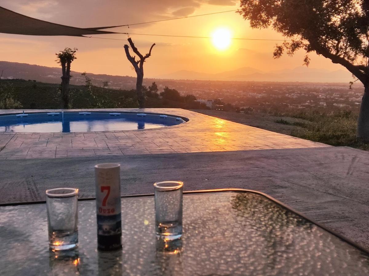 Appartamento Yiorgos, Amazing Sunset View House Psalidi  Esterno foto